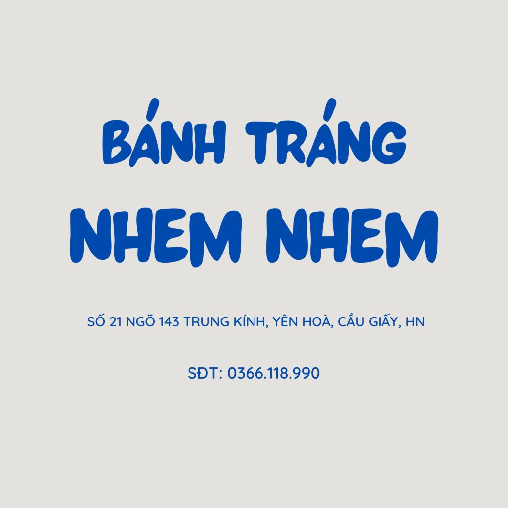 Bánh Tráng Nhem Nhem