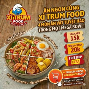 MINI GAME 1/4 – NHẬN QUÀ TỪ XI TRÙM FOOD