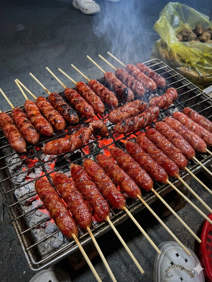 Lạp Xưởng - Nướng/Rán Lạp Xưởng - Nướng/Rán